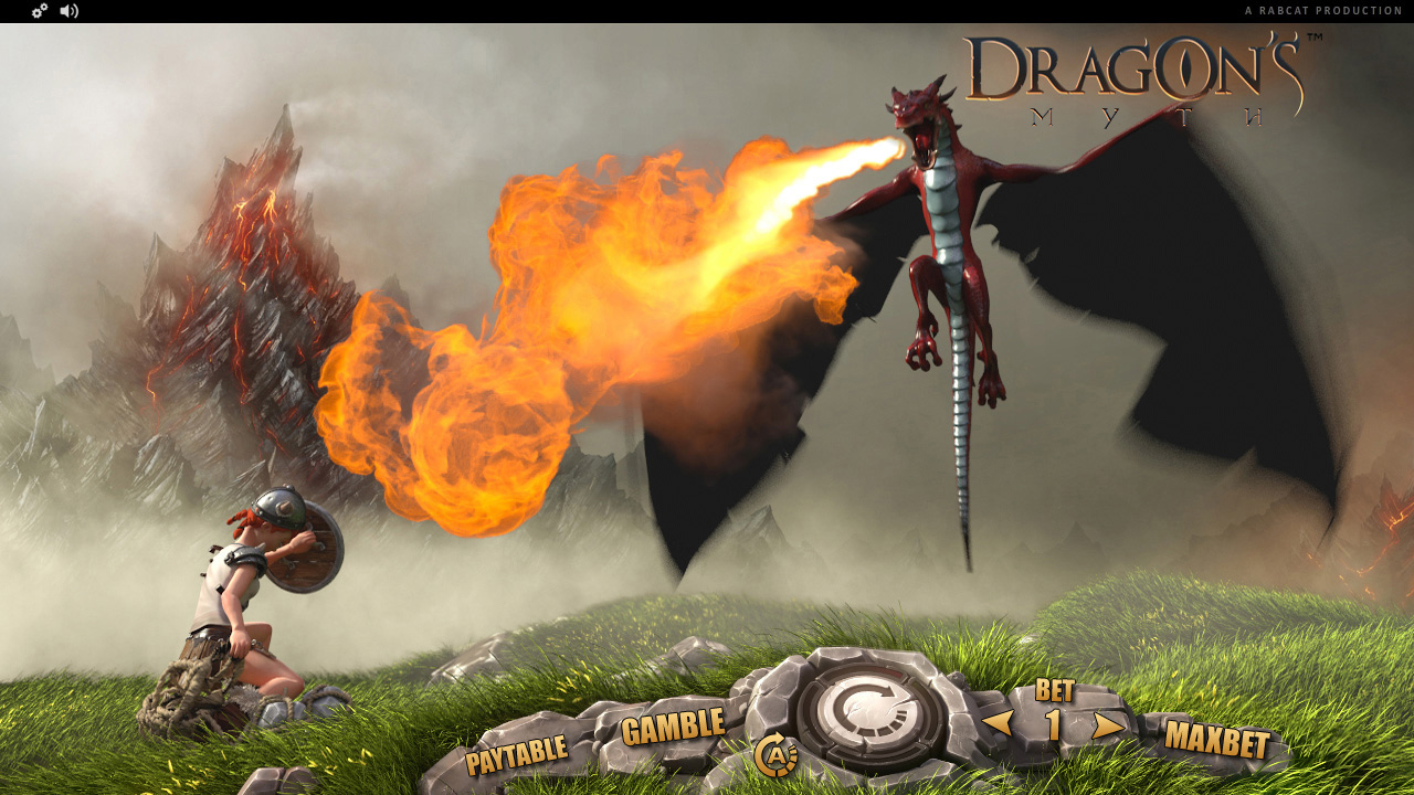 Dragon's Myth™ video slot dragon screenshot