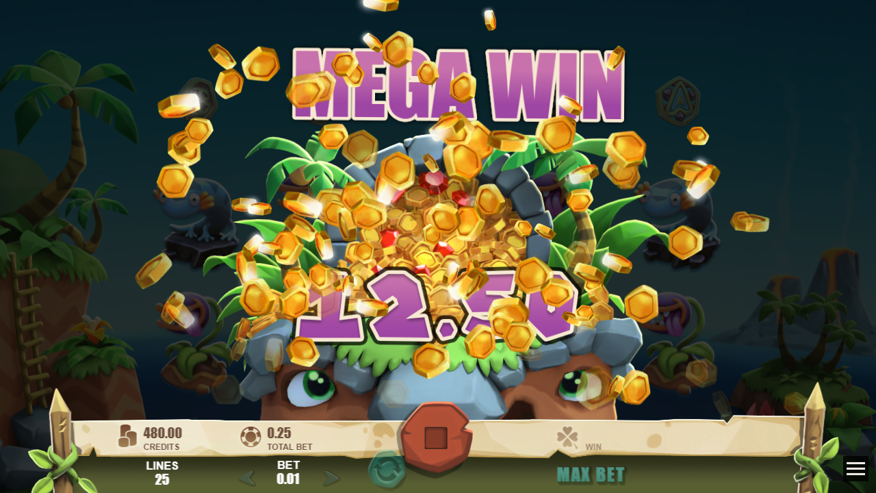 TROPICAL WILDS™ video slot Mega Win screenshot